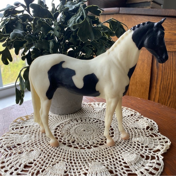 Breyer Toys Breyer Vintage 998 Black White Paint Horse Figurine